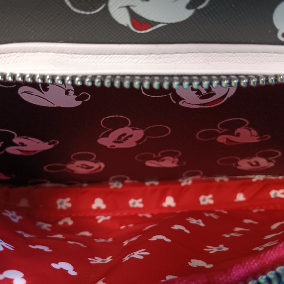 Loungefly Disney Parks Mickey Mouse Backpack - Black and White - Picture 6 of 6